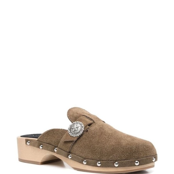 Brand new Kate Cate Allegra suede clogs - Picture 4 of 12